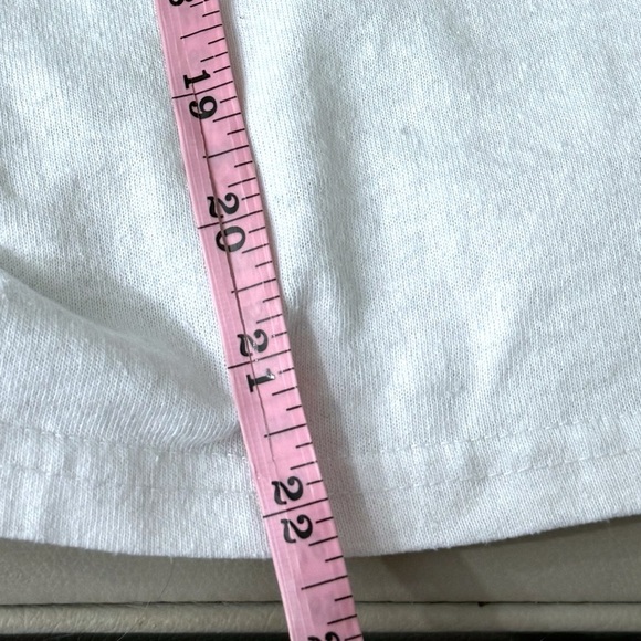 CLUELESS AS IF Women’s White T Shirt Short Sleeve Graphic Size S/M Top 90s Style - Picture 8 of 8